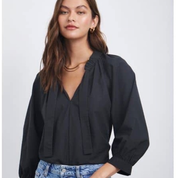 Rails Tops - Rails Black Amal pullover blouse top, S,  G955